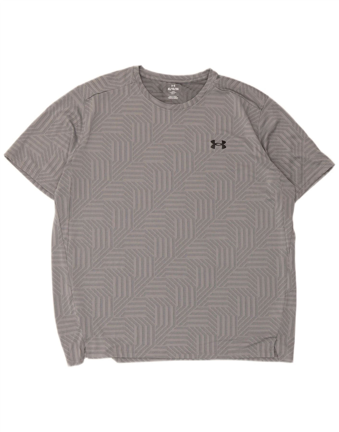 Tricou pentru bărbați Under Armour Top XL Gri Geometric