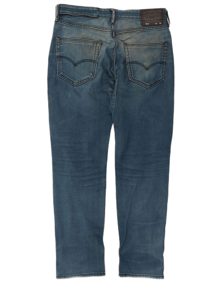 Blugi Levi's 511 Slim pentru bărbați W32 L30 Bumbac albastru