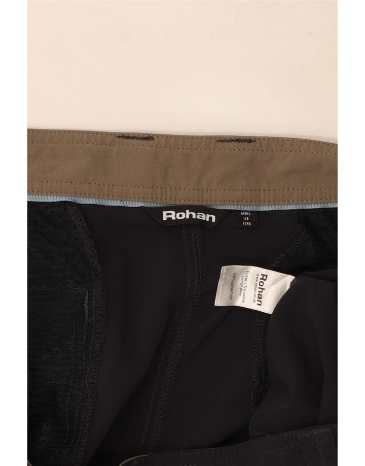 Pantaloni de drumeție pentru bărbați Rohan W42 L32 poliamidă bleumarin