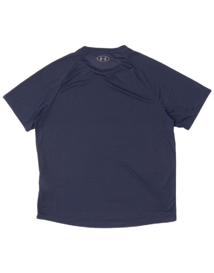 Tricou Under Armour pentru bărbați Top mare poliester bleumarin