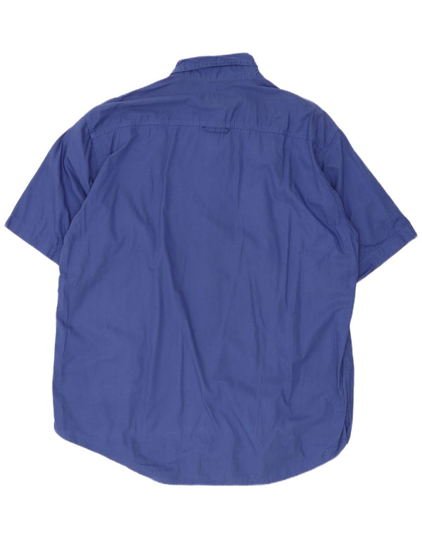 Cămașă cu mânecă scurtă Levi's pentru bărbați, albastru mare