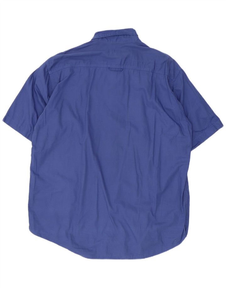 Cămașă cu mânecă scurtă Levi's pentru bărbați, albastru mare