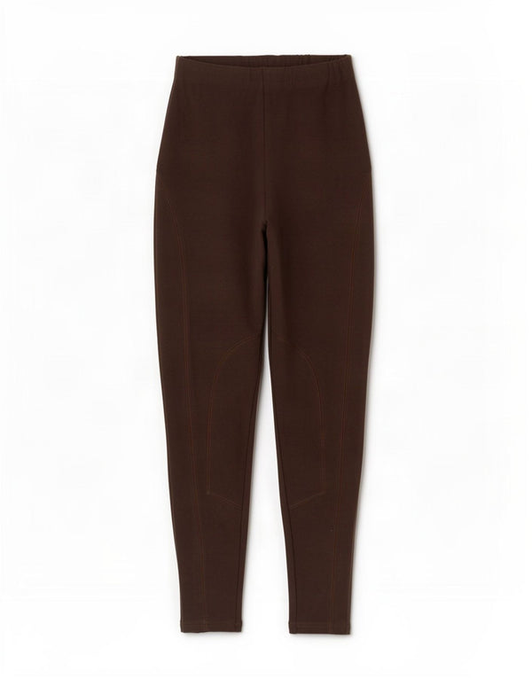 Leggings pentru femei St. Bernard UK 14/16 Large W32 L27 Maro Bumbac