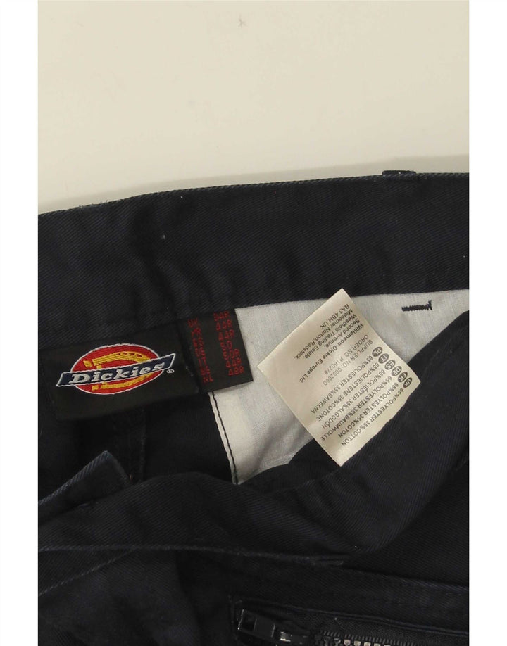 Pantaloni cargo drepti pentru bărbați Dickies W34 L31 poliester bleumarin