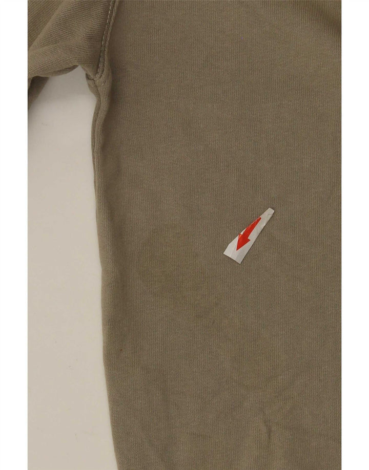 Pulover supradimensionat pentru femei Zara UK 10 Bumbac kaki mic