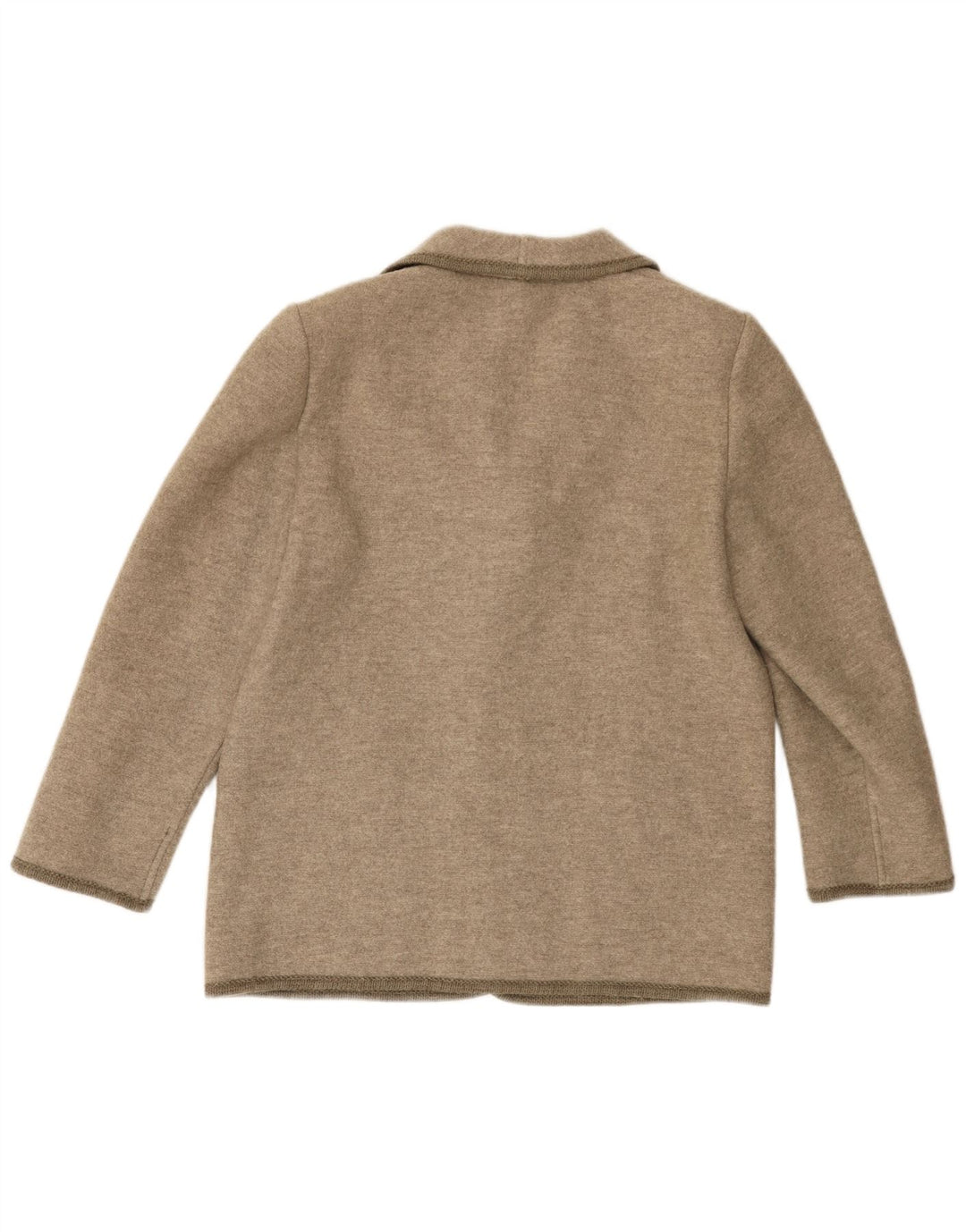 Jachetă pentru femei VINTAGE cu 5 nasturi, UK 16, mare, bej