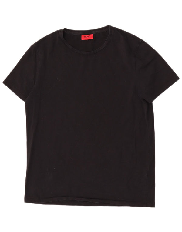 Tricou pentru bărbați Hugo Boss Top XL bumbac negru