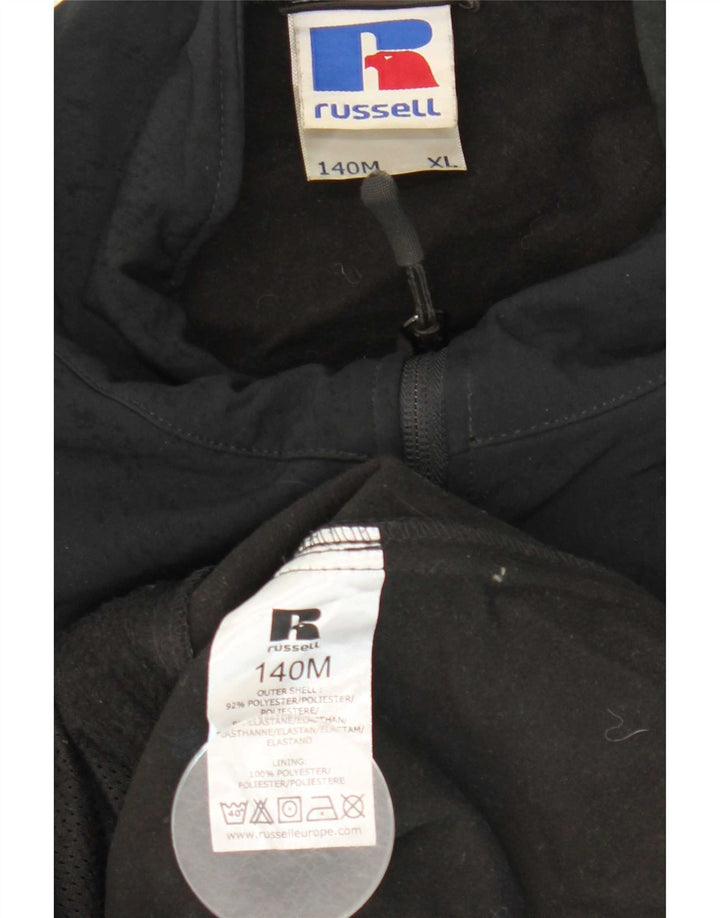 Jachetă de vânt pentru bărbați Russell Athletic UK 42 XL Poliester negru