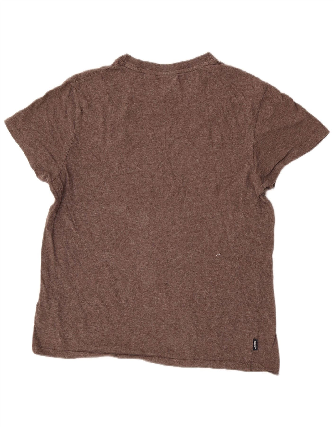 Tricou Superdry Bărbați Top XL Maro Bumbac