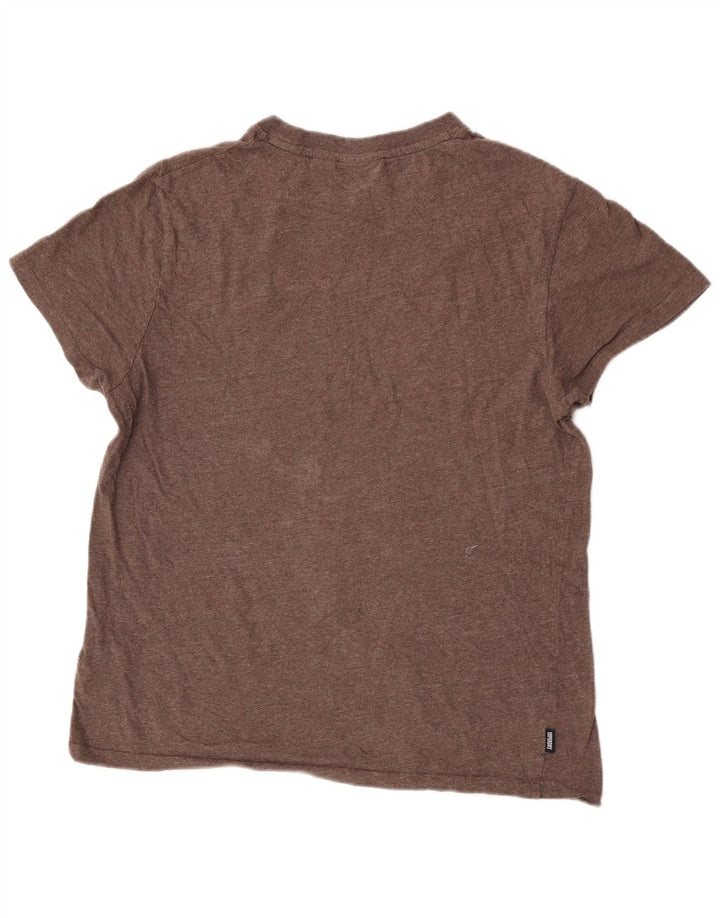 Tricou Superdry Bărbați Top XL Maro Bumbac