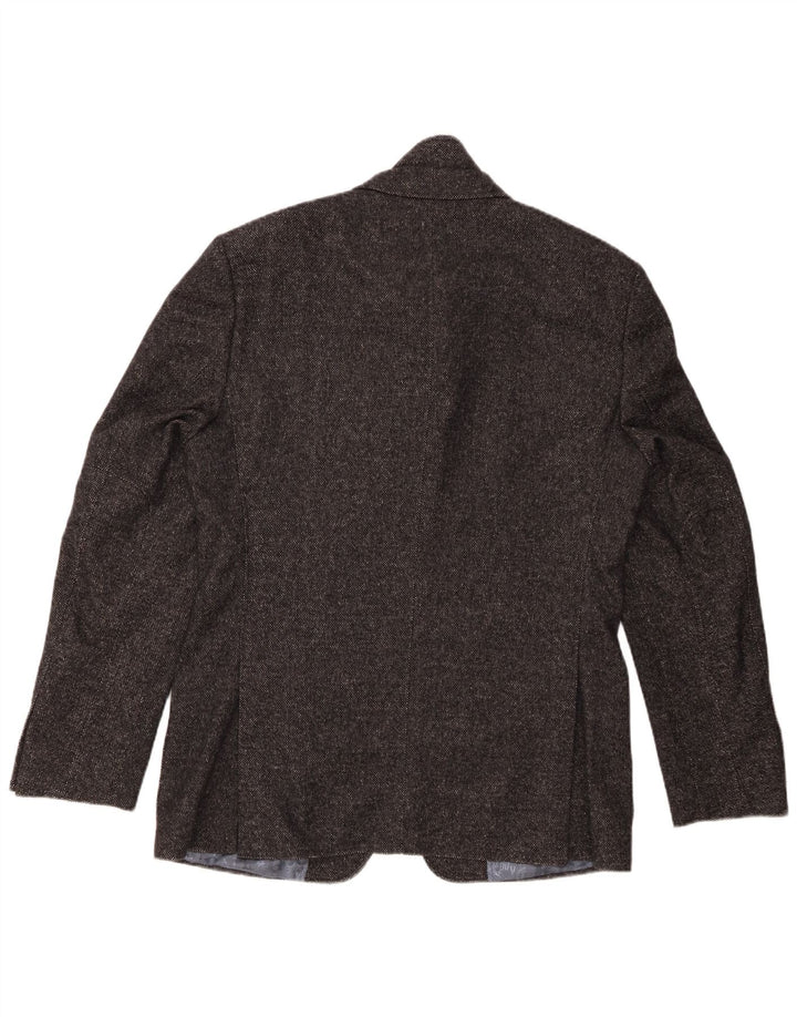 ROY ROBSON Jachetă pentru bărbați cu 3 nasturi, UK 38, lână nouă, gri mediu