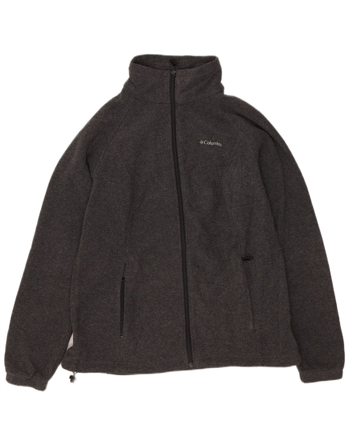 Jachetă fleece Columbia pentru femei UK 16, mare, gri, poliester