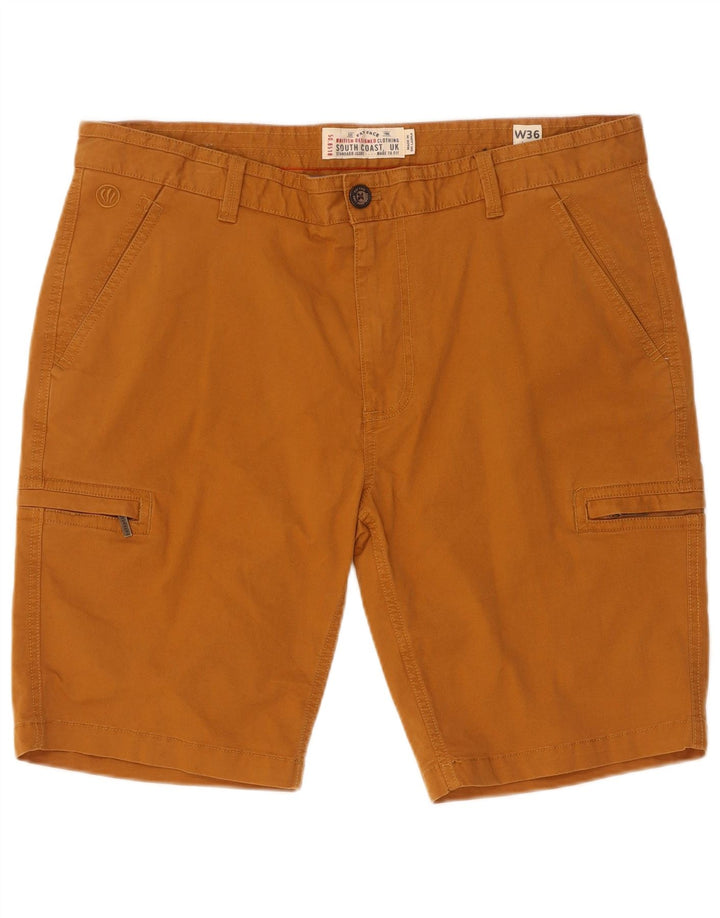 Scotch & Soda Pantaloni scurți cargo pentru bărbați W36, maro, bumbac