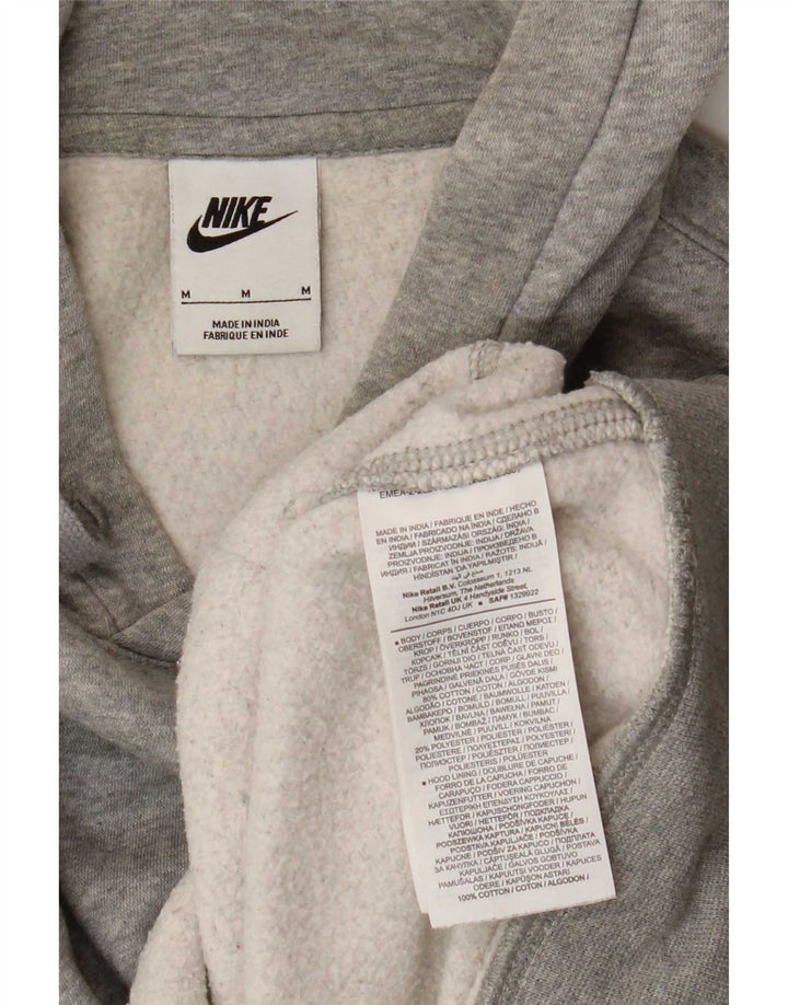 Pulover Nike pentru bărbați, bumbac cu pete, gri mediu