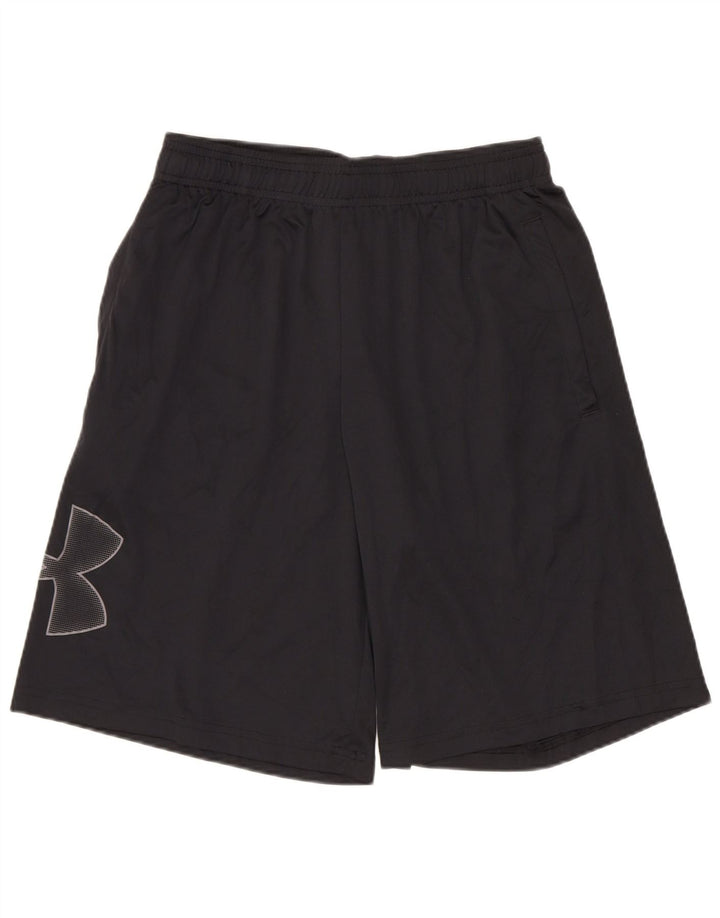 Pantaloni scurți sport pentru bărbați UNDER ARMOUR Heat Gear Graphic, poliester negru mic
