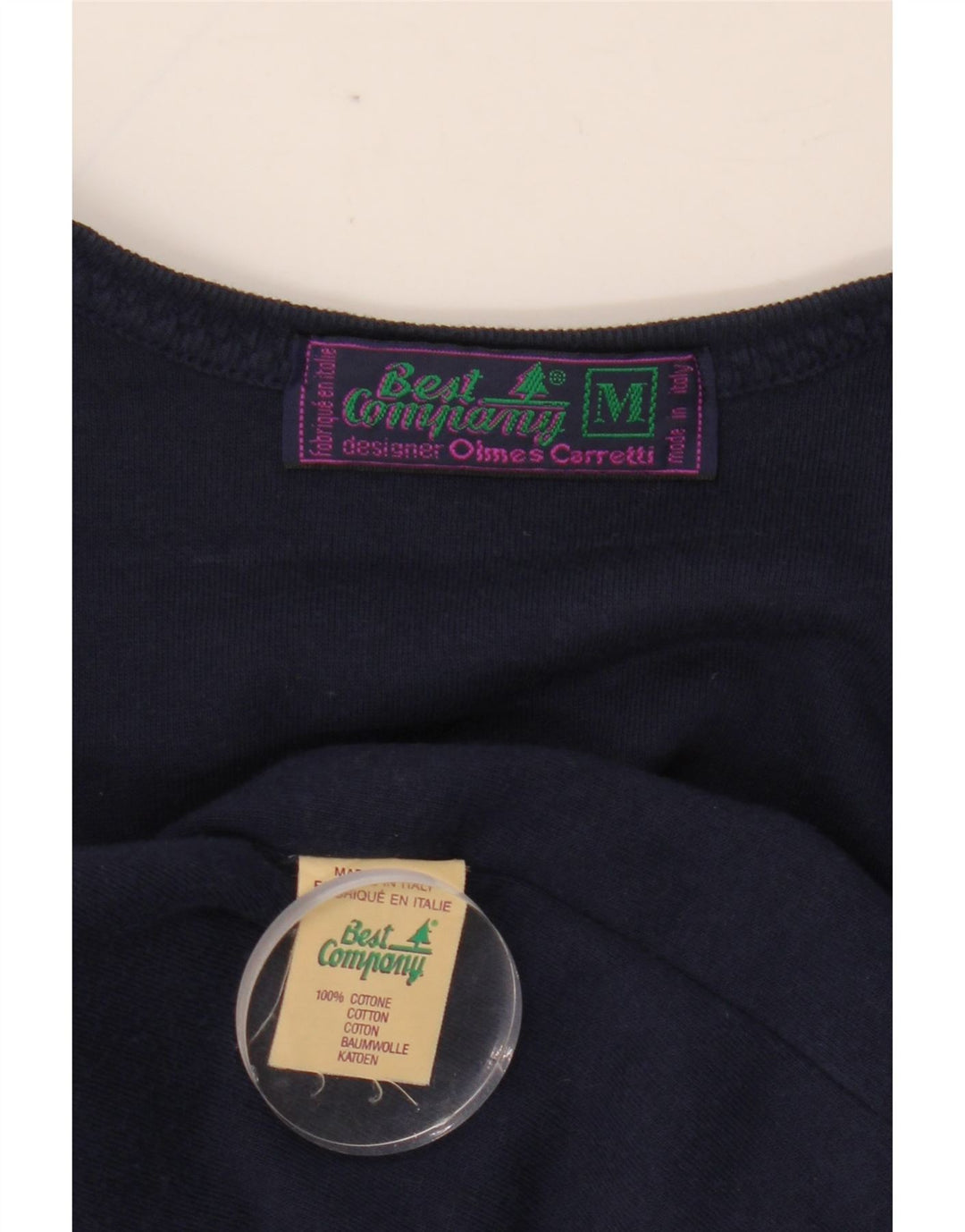 BEST COMPANY Top cardigan crop pentru femei UK 14 Medium Bleumarin Floral