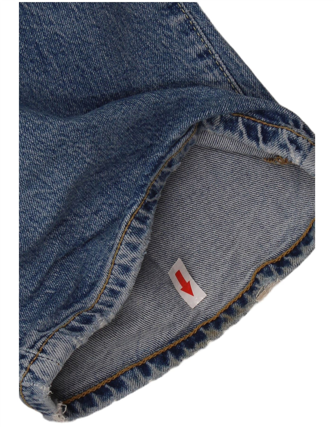 SUPERDRY Blugi Bootcut Distressed pentru Damă W30 L30 Bumbac Albastru