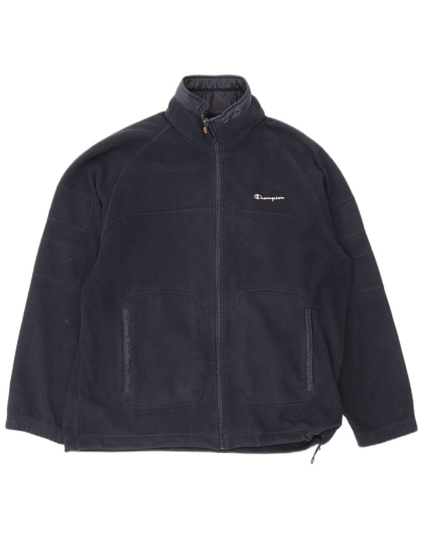 Jachetă fleece pentru bărbați Champion UK 40, mare, bleumarin