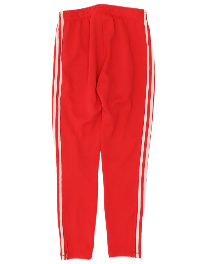 Pantaloni de trening ADIDAS pentru femei UK 10 Poliester roșu mic