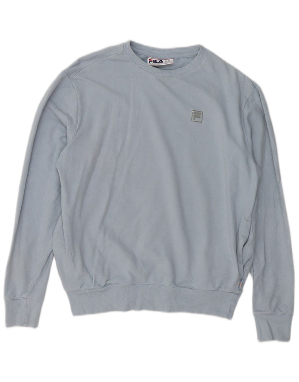 Pulover pentru bărbați Fila Loose Fit XS Bumbac albastru