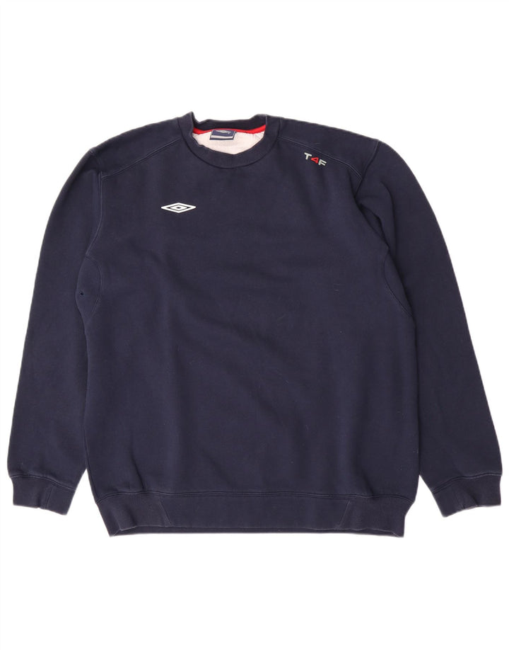 Pulover pentru bărbați Umbro Pulover mare bleumarin