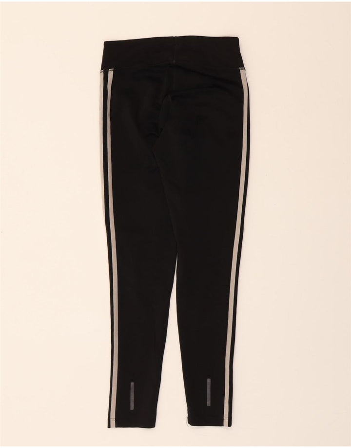 ADIDAS Womens Climalite Leggings UK 4/6 XS Black Polyester Vintage Adidas and Second-Hand Adidas from Messina Hembry 