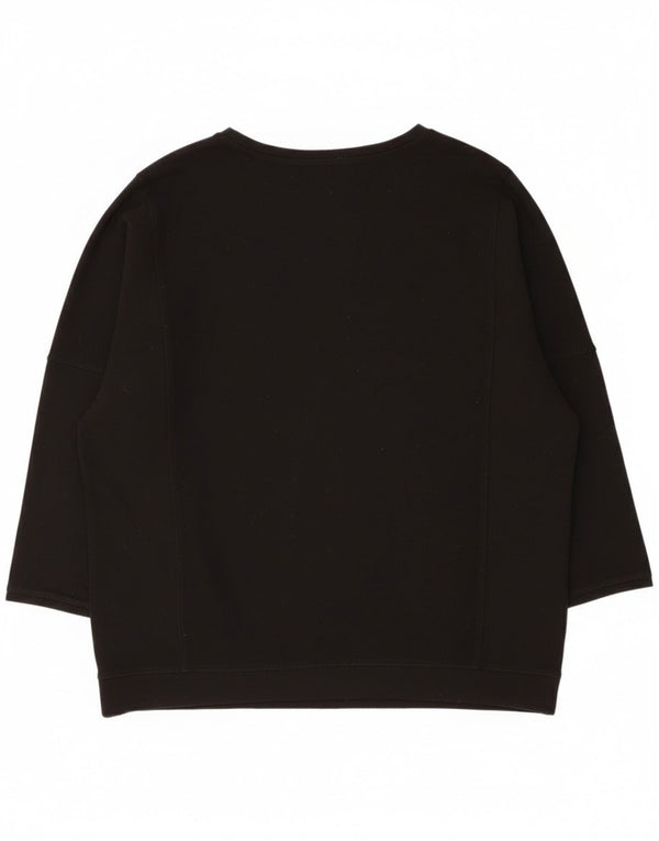 Pulover supradimensionat pentru femei Zara UK 10 Mic Negru