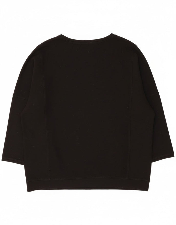 Pulover supradimensionat pentru femei Zara UK 10 Mic Negru