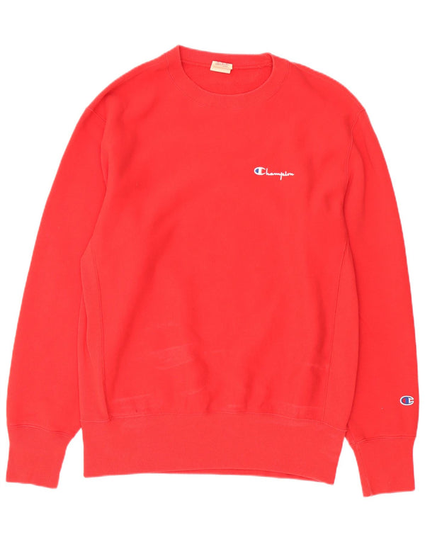 Pulover pentru bărbați Champion Pulover XL bumbac roșu
