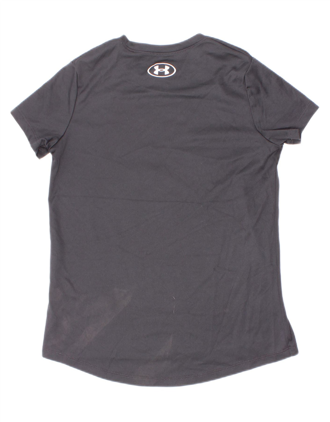 Tricou grafic Under Armour pentru băieți Top 7-8 ani Poliester gri mic