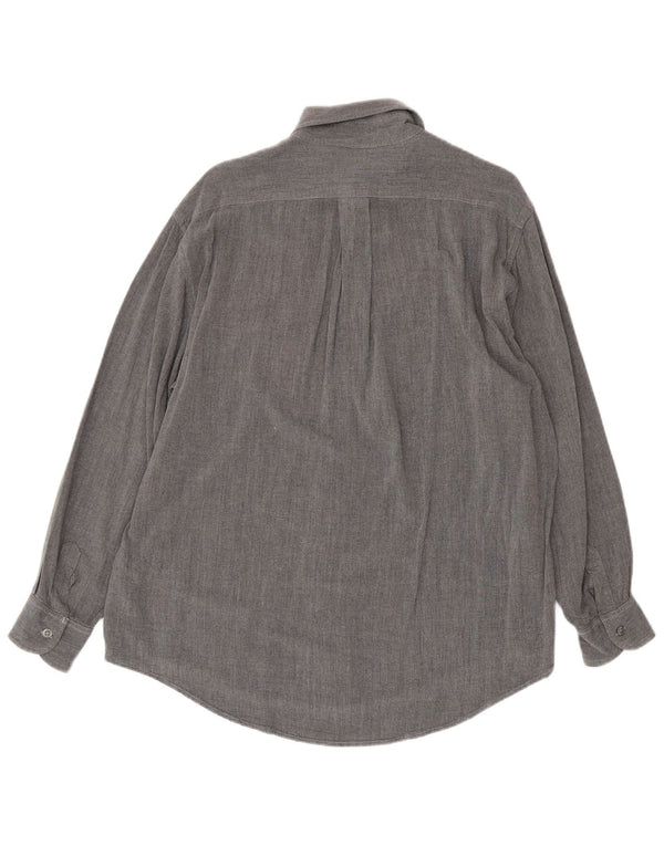 Cămașă Trussardi pentru bărbați XL, gri viscoză