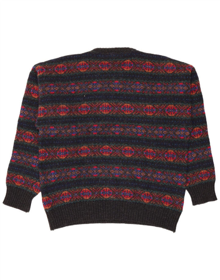 Pulover pringle pentru bărbați cu decolteu rotund Mărimea 42 Fair Isle, mare, multicoloră