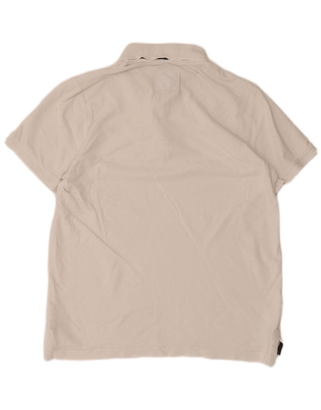 Crew Clothing Tricou polo pentru bărbați, mare, alb, bumbac