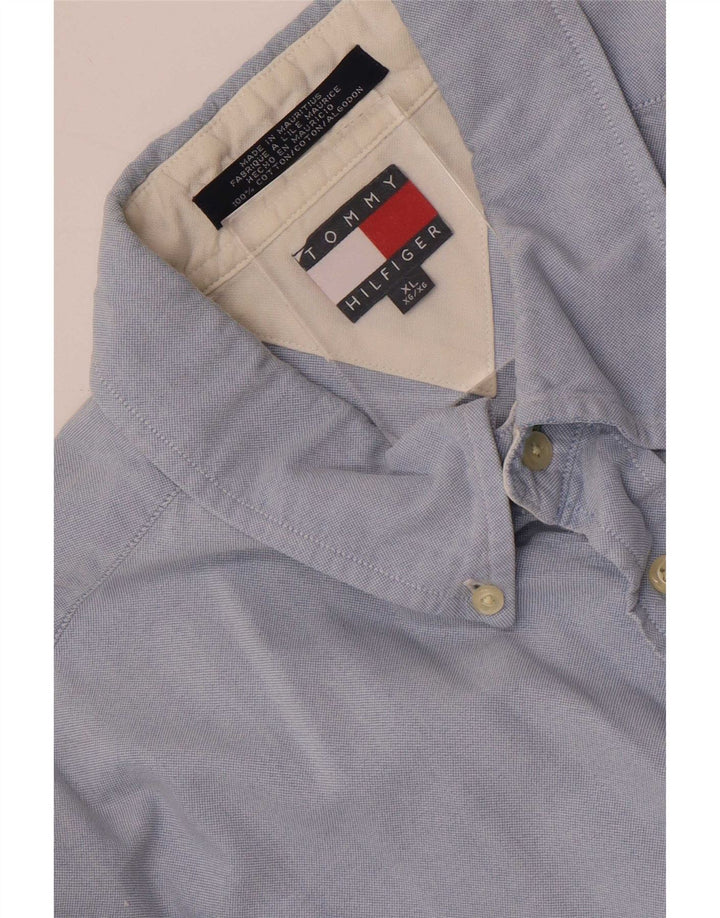 Cămașă pentru bărbați Tommy Hilfiger XL, bumbac albastru