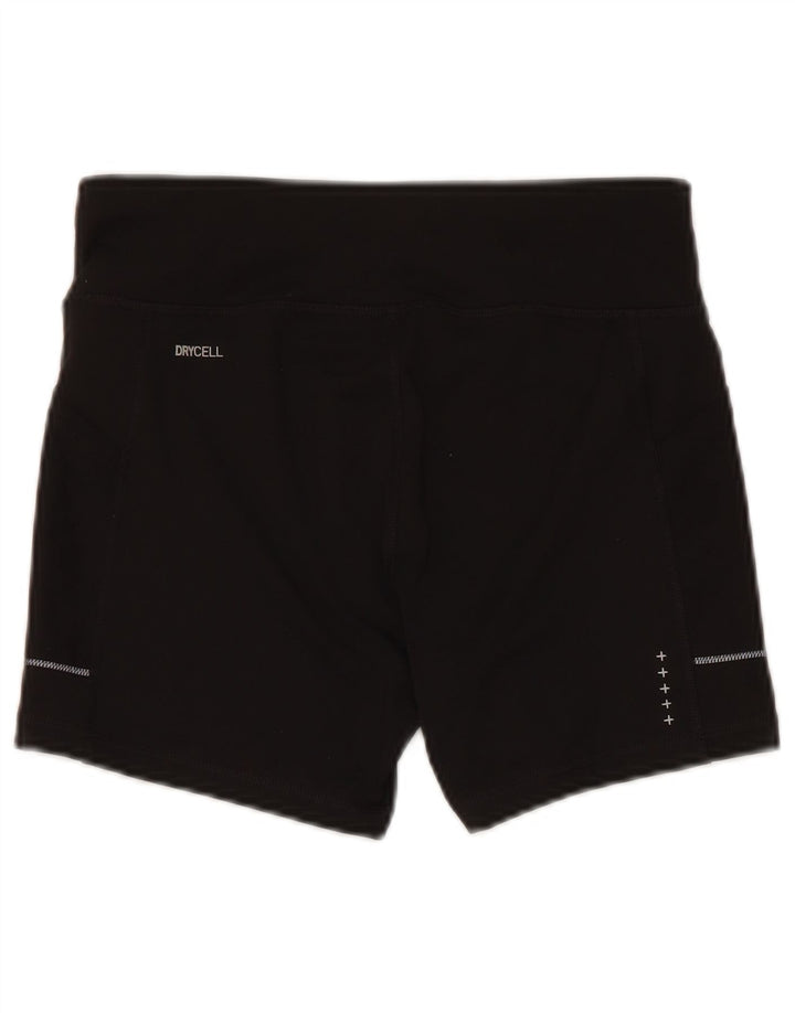 Pantaloni scurti sport Puma pentru femei UK 12 Poliester mediu negru