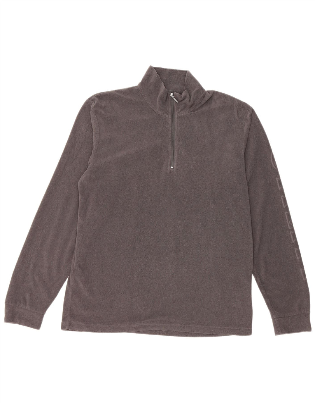 Pulover din lână Diadora pentru bărbați, cu grafică, cu fermoar, XL, poliester, gri