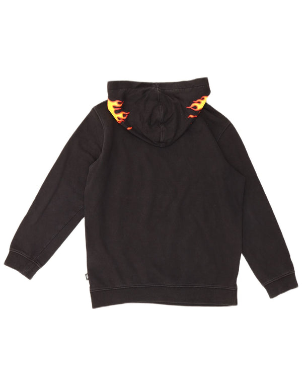 Pulover Vans pentru băieți, cu capota, 12-13 ani, mare, negru