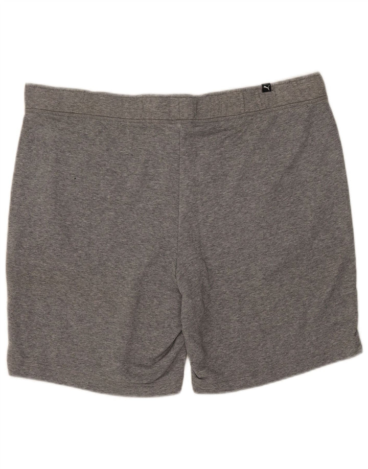 Pantaloni scurți sport Puma pentru bărbați XL, bumbac gri