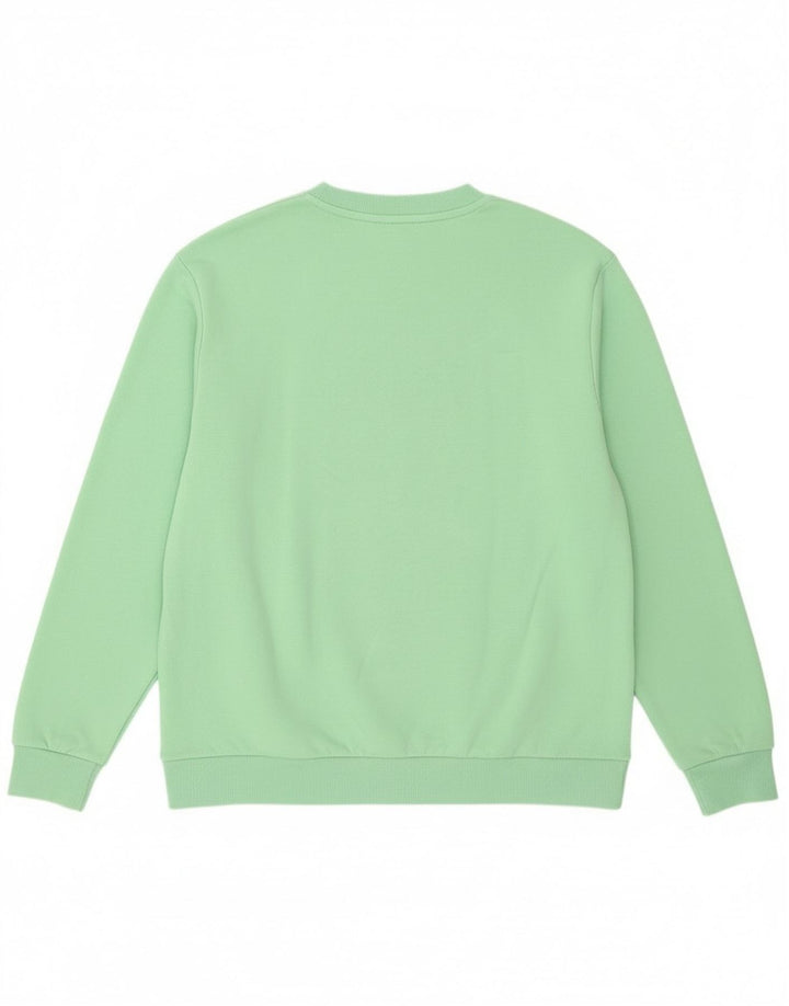 Pulover grafic pentru bărbați Kappa, bumbac verde 2XL