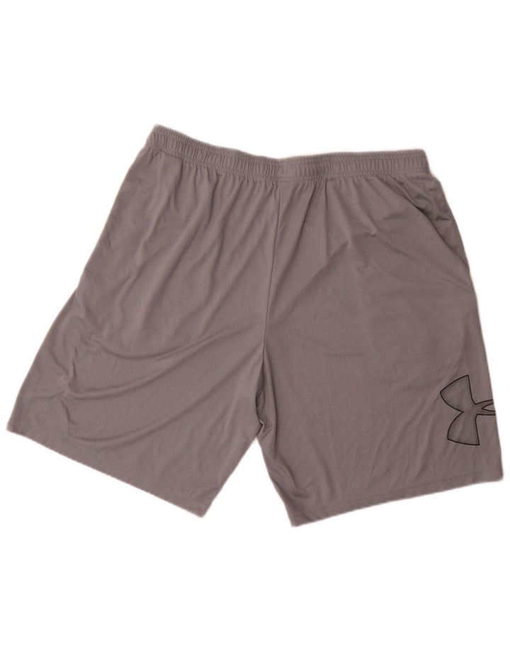 Pantaloni scurți sport grafic Under Armour XL poliester gri