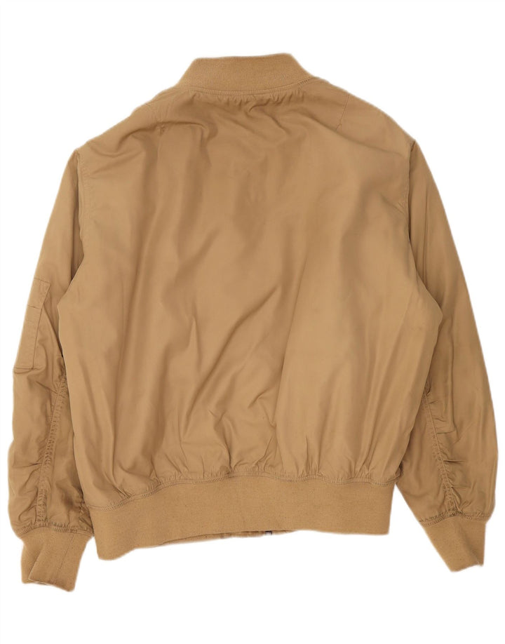 Geacă bomber supradimensionată pentru femei Topshop UK 12 Medium Bej Poliester
