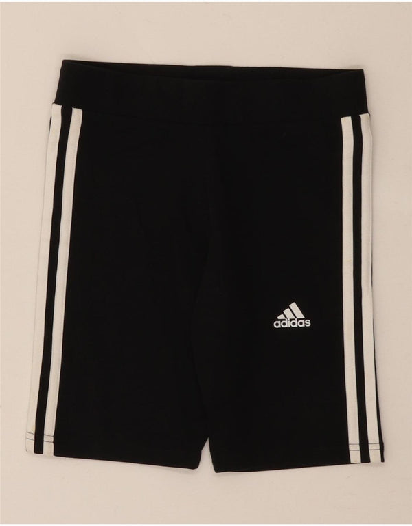Pantaloni Sportivi Adidas Fete 11-12 Ani Bumbac Negru