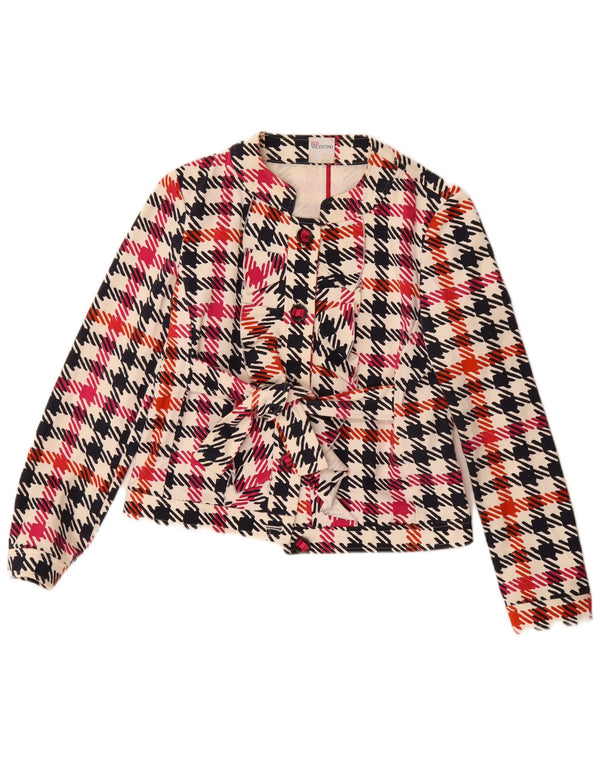 Red by Valentino Jachetă pentru femei Crop Blazer IT 42 Medium Multicolor