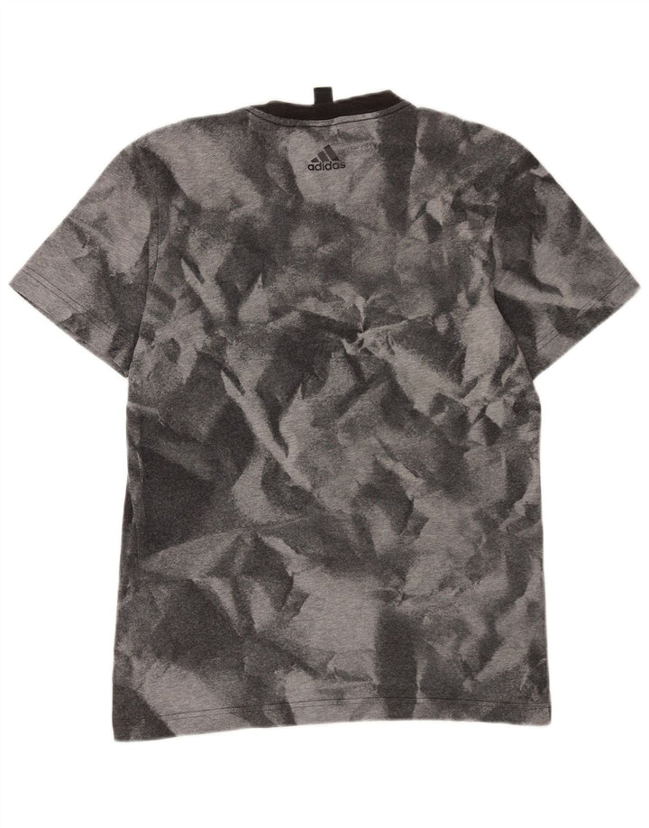 Tricou grafic pentru bărbați ADIDAS Top mic gri Tie Dye