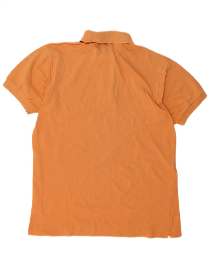 Tricou polo pentru bărbați Lacoste Mărimea 3 Bumbac portocaliu mic