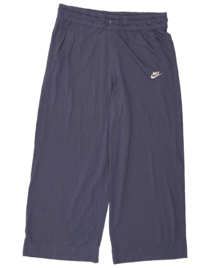 Pantaloni de trening NIKE pentru femei UK 18 XL bleumarin poliester