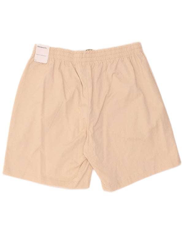 Pantaloni scurți sport pentru bărbați Nike Swoosh Standard Fit, mare, bej, bumbac