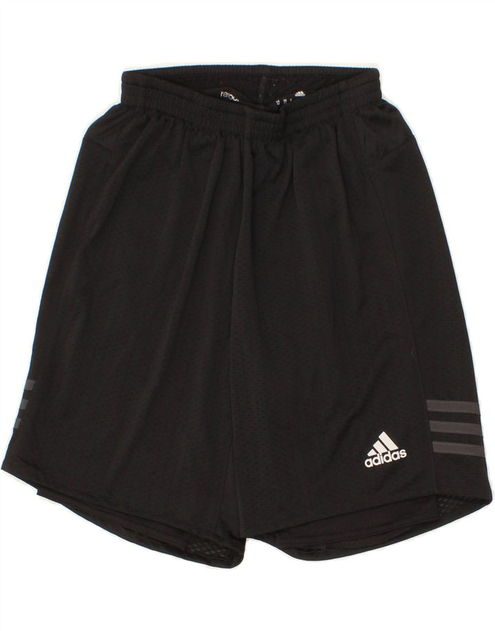 ADIDAS Mens Sport Shorts XS Black Polyester Vintage Adidas and Second-Hand Adidas from Messina Hembry 