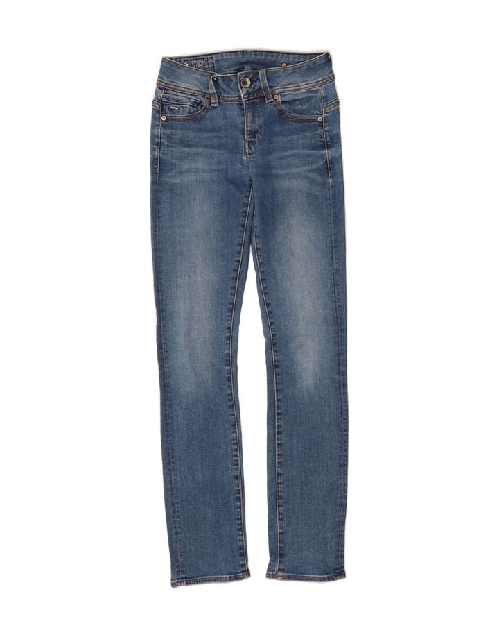 G-STAR Womens Midge Straight Jeans W26 L32 Blue Cotton Vintage G-Star and Second-Hand G-Star from Messina Hembry 