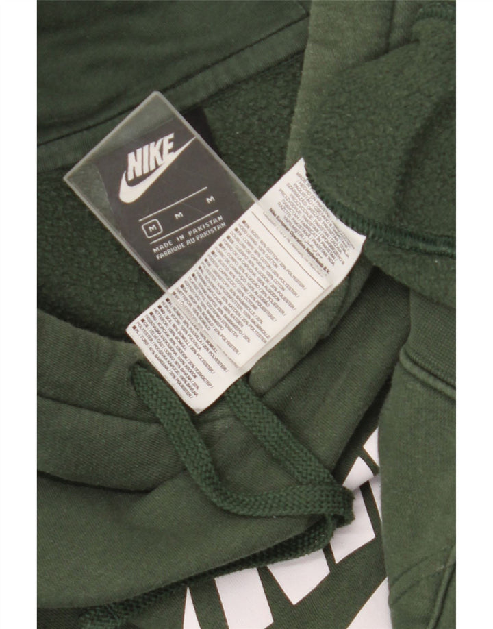 Pulover Nike Grafic pentru bărbați, bumbac verde mediu